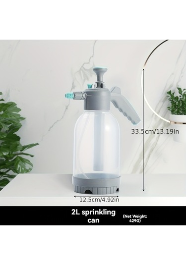 Tcherchı 2 L El Tipi Basınçlı Püskürtme Çok Yönlü Sulama Kabı Beyaz