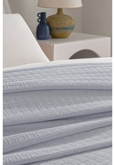 Puffy Bertha Tek Kişilik Pike - Mavi