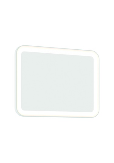 Creavit Patara Dikdörgen Led Ayna 85x65cm Mat Beyaz Cam