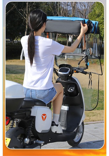 Robo Motorsiklet Tentesi Siyah Tüm Motorsikletlerle Uyumludur