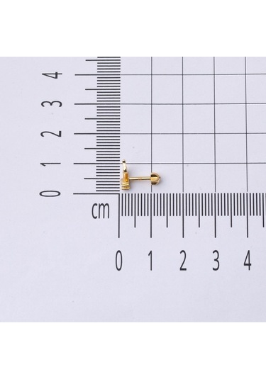 Bilezikci 14 Ayar Altın Piercing Tragus Küpe Kphsy14k22511 Sarı
