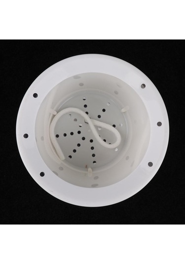 Suntek Magideal Şeffaf Çiçek Kendiliğinden Sulanan Saksı Yuvarlak-130 130 150mm