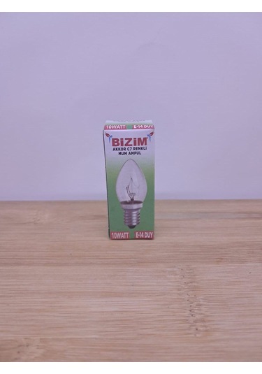 Gece Lambası Buzdolabı Fırın Ampulü Tuz Lambası Ampulü E-14 10 Watt Mum Ampul Tekli Sarı Işık E14 M