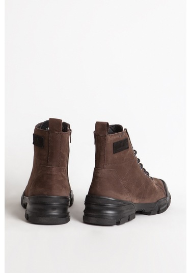 Hammer Jack 102 21520 Mbonn Gerçek Nubuk Deri Erkek Bot Kahverengi