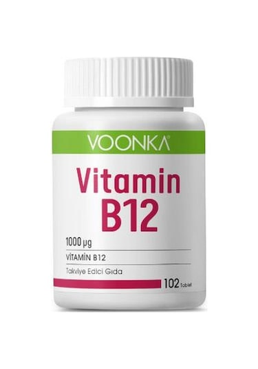 Voonka Vitamin B12 1000 Mcg 102 Tablet