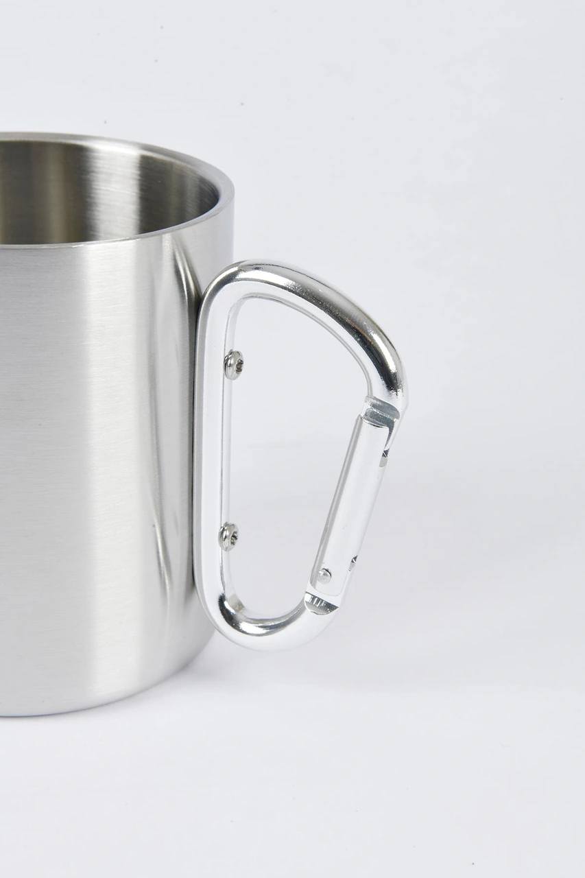 350 Ml Çelik Kamp Bardağı, Paslanmaz Çelik Bardak, Kupa, Çelik