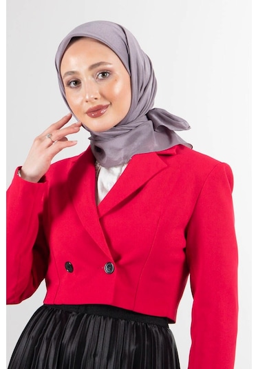 Harem Scarf Brisa Vual Eşarp Füme