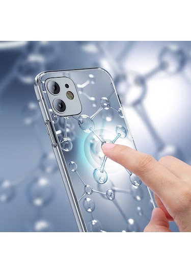 Benks Apple Uyumlu iPhone 12 Mini Kılıf Benks Magic Crystal Clear Glass Kapak ZORE-218493