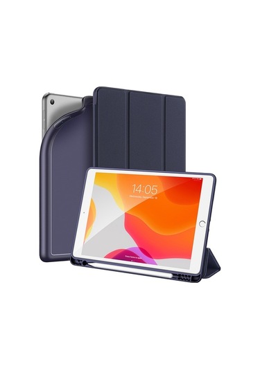 Didadodo İpad 7. Nesil 10.2'' 2019 İçin Şok Emici Kılıf - Akıllı Uyku Fonksiyonlu Pu Deri Kılıf