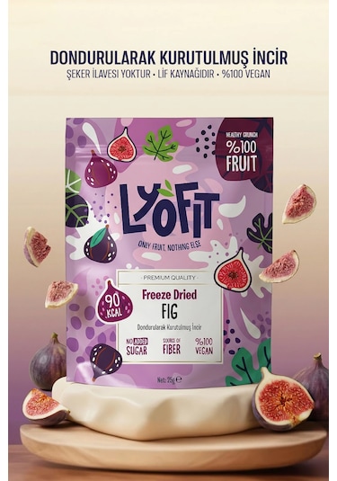 Freeze Dried İncir 25 G