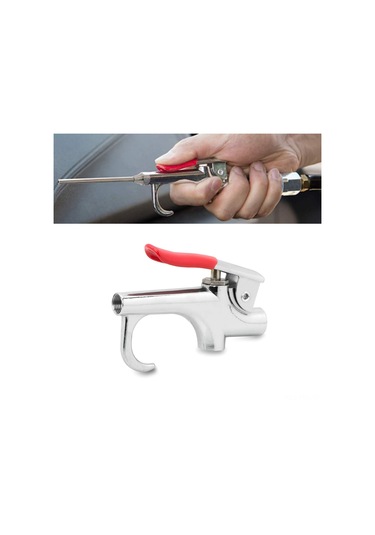 Padalink Zink Alloylu 1/4 İnç El Tipi Hava Bloweri, 90psı Basınçlı, Elektronik/makine Temizliği İçin Taşınabilir Hava Fişi