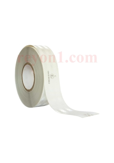 Tüvtürk Reflektörlü Reflektif Fosforlu Şerit Bant Bandı 50 Mt 444675875