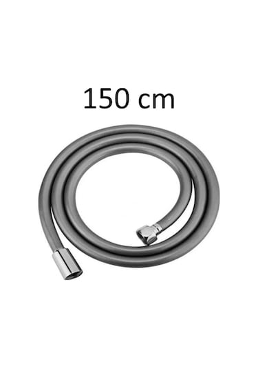 Pvc Duş Hortumu 150 CM Gri - Cng1