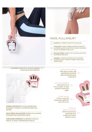 Mjcaare Yoğun Nemlendirici El-ayak Bakım Seti