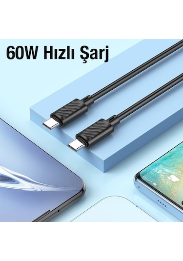 Hoco X88 60W 1M Type-c Ultra Hızlı Data Ve Şarj Kablosu