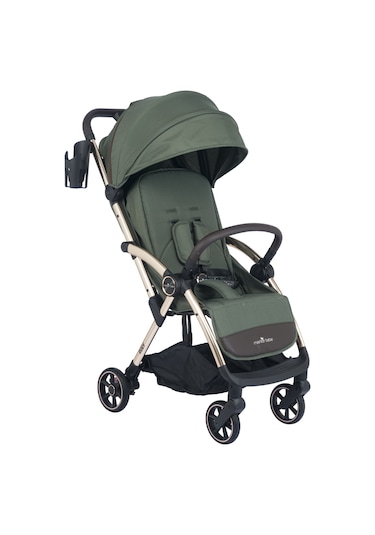 Merkür Bebe Ruby Otomatik Katlanan Kabin Boy Bebek Arabası Yeşil