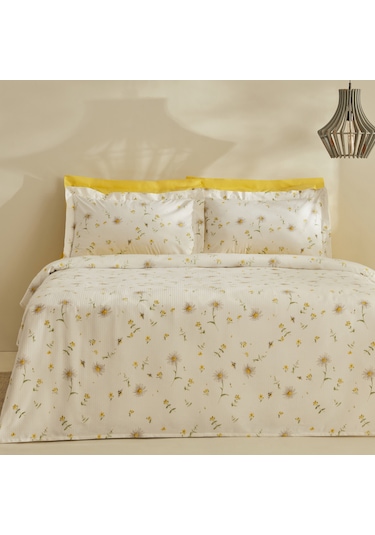 Karaca Home Emma %100 Pamuk Çift Kişilik Pike Takımı Sarı 200.22.11.0442 Sarı