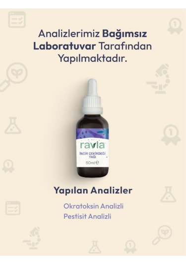 Ravla İncir Çekirdeği Yağı - 50ml 50 ML