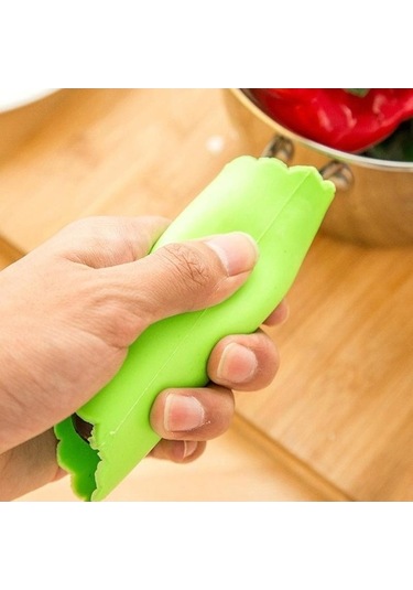 Dancemonkey Cbtx Mutfak Soyma Sarımsak Presi Sarımsak Soyucu Elinize Zarar Vermez Silikon Sarımsak Soyucu Yeşil, Küçük Ve Pratik Yeşil