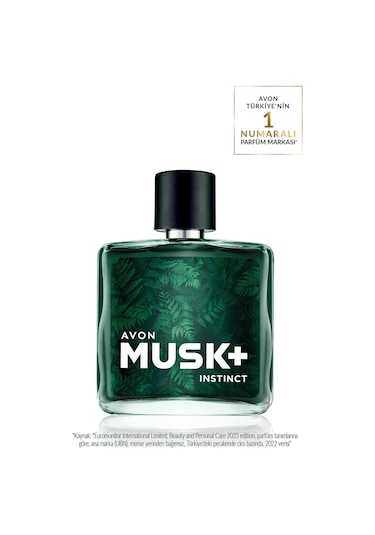 Avon Musk+ Instinct Erkek Parfüm EDT 75 ML
