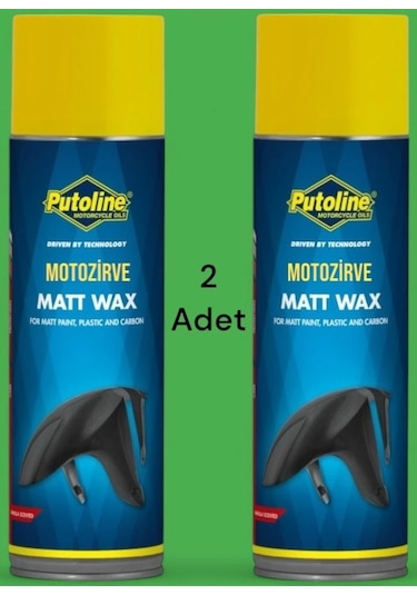 Putoline Matt Wax Mat Yüzey Parlatıcı Cila 500 Ml 2 Adet