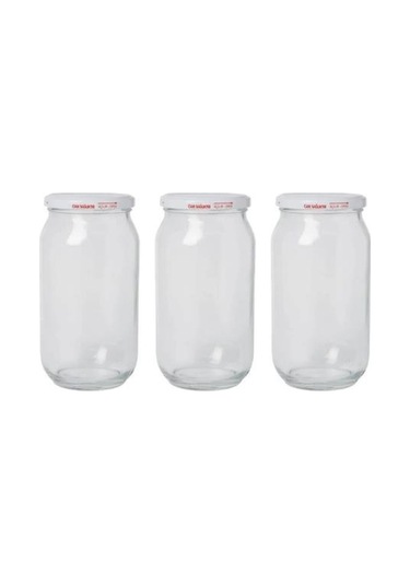 Paşabahçe 1000 Cc Cam Kavanoz Kapaklı 20 Li Paket Konserve 1 Lt