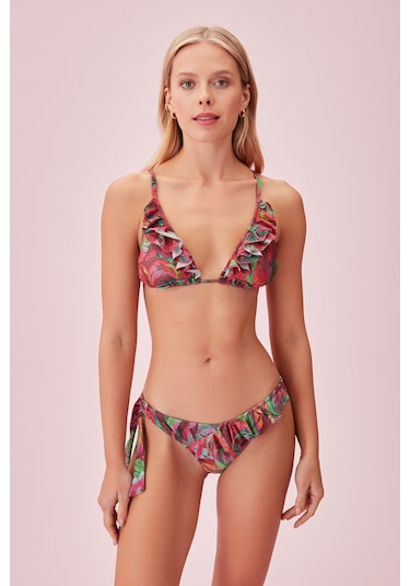 Suwen Yanı Bağcıklı Brazilian Bikini Alt Sb24470a1319