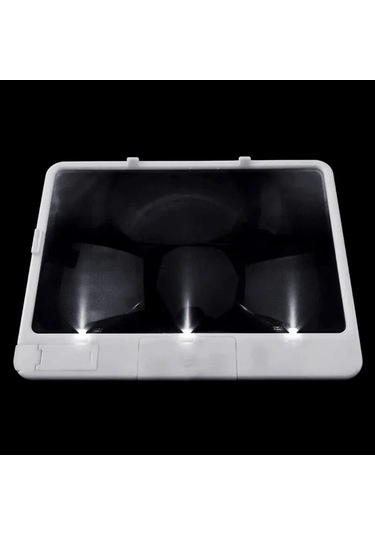 Lemestar "3x Büyütmeli Led Sayfa Büyüteç Lambası - Taşınabilir Ve Ayarlanabilir Aydınlatma"