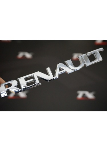 Renault Bagaj 3M 3D Krom Abs Logo Amblem