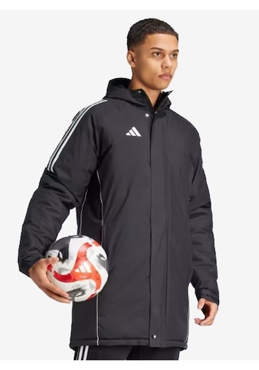 Adidas Tiro24 Stadium Parka Erkek Mont Ij7391 Siyah