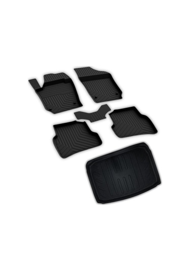 Skoda Fabia Ferrous 4D Paspas ve 3D Bagaj Havuzu 2018 2020