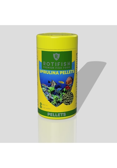 Rotifish Spirulina Pellets 100ml 30gr