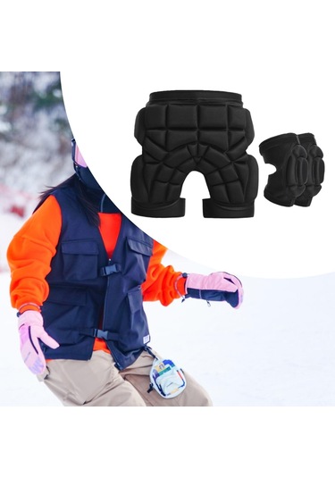 Suntek Dolgulu Şort Eva Çocuk Kalça Koruma Pedi Beden-xxs Siyah