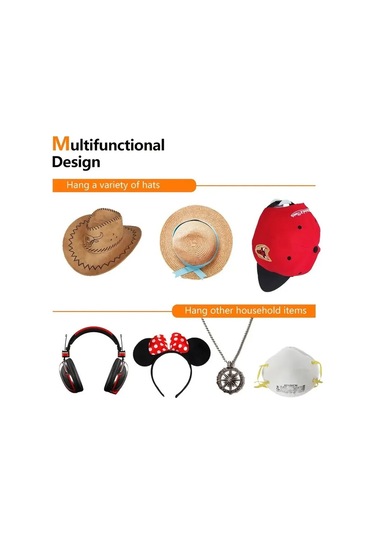 5 10 Adet Yeni Beyzbol Şapkası Kanca Şapka Yapışmasını Kanca