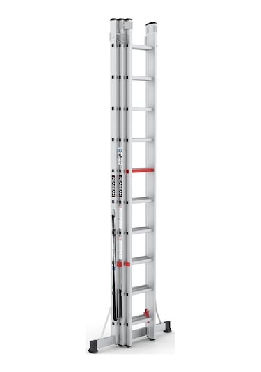 Çağsan TS190 3 x 10 Basamaklı Triocombi Üç Parçalı Çok Amaçlı Merdiven