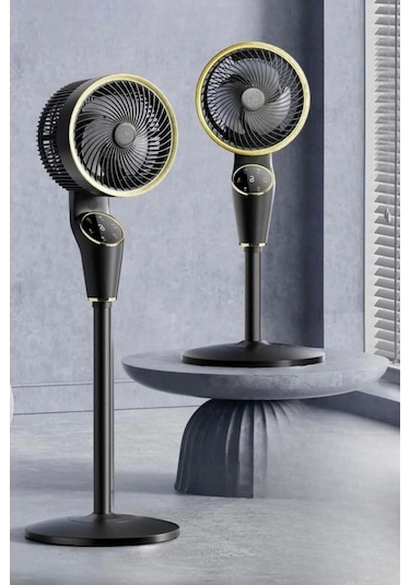 Büro Ev Ofis Yazlık İçin 90cm 35w Sessiz Dairesel Hareket Kumandalı Serinletici Fan