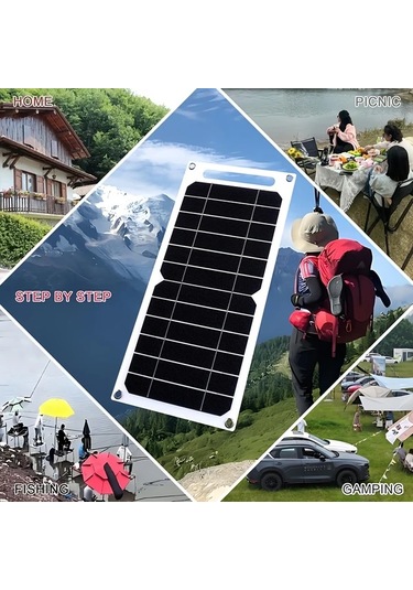 Xuweiwei Taşınabilir Güneş Şarj Cihazı Güneş 10w Dayanıklı Manyetik Taban Kamp Seyahat İçin Ideal