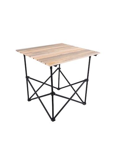 Orcamp Ahşap Kamp Masası Out-2090 Açık Kahverengi