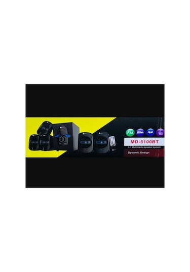 Musıc Md-5100 Bt 5+1 Bluetooth Sunroud Hoparlör Ses Sistemi