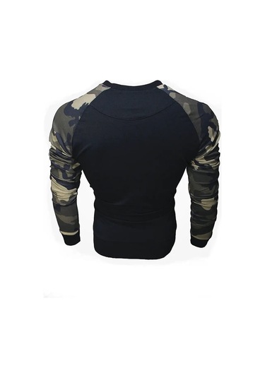 Envy Lab Uzun, Raglan Kollu Sweatshirt 4542946 Siyah