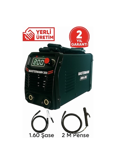 Soyberg Mastermann 200 Amper İnverter Kaynak Makinası Türk Malı