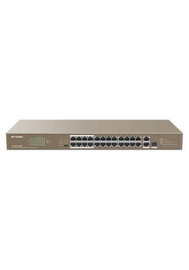 Ip-Com F1126P-24-250 W 24 Port Yönetilebilir Poe Switch