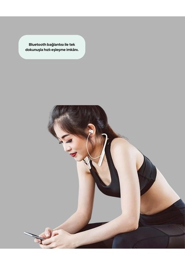 Uzun Süre Dayanıklı Manyetik Başlıklı Bluetooth Kulaklık