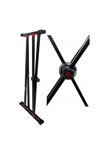 İmza Çapraz Klavye Org Sehpası Çift Demirli