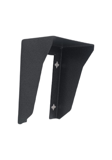 Diafon Zil Paneli Koruyucu Kapı Zili Metal Yağmurluk Aparatı Antrasit 10x15x8