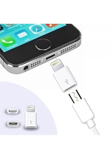 Buffer Apple İphone / İpad Micro Usb Dönüştürücü Adaptör Otg Aparat