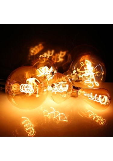 Retro Led Filament Ampul 220v E27 T45