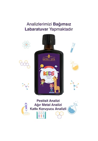 Katre-i Şifa Kids Mor Meyveli Karışım Mormix 350 G