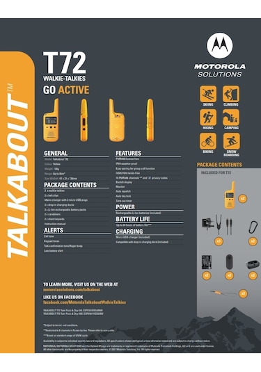 T72 Extreme Twinpack 2'li Pmr Telsiz Resmi Ithalatçı Garantili
