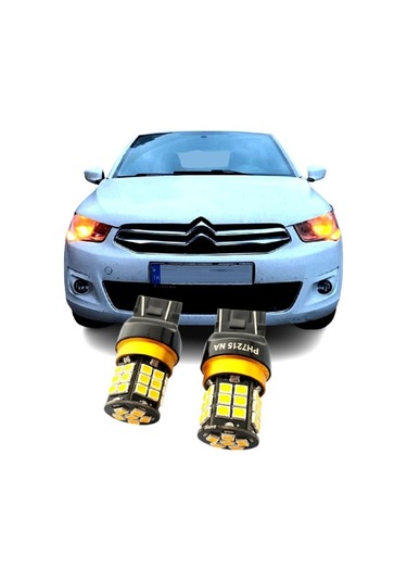 Megamarket06 Cıtroen C-elysee Turuncu Gündüz Farı Ampulü T20 Ph7215na